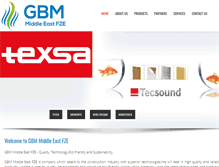 Tablet Screenshot of gbm-me.com